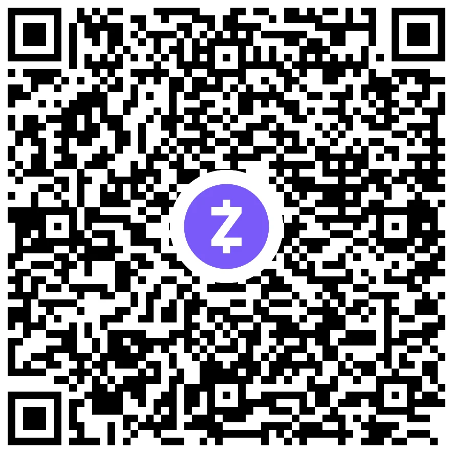 Zcash (ZEC) QR code